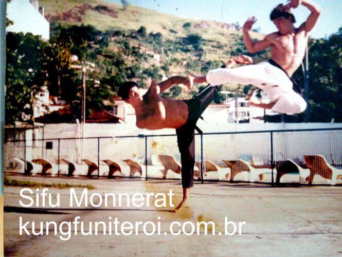 Sifu Monnerat com Campeão de Vale Tudo & Muay Thai