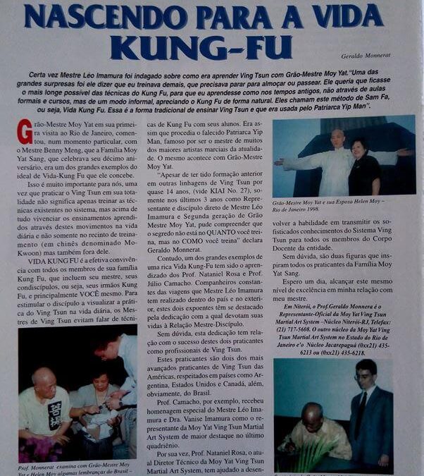 Revista KIAI – Sifu Monnerat & Moy Yat